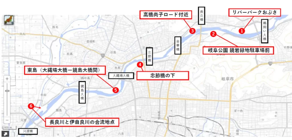 ゴミ分布地図