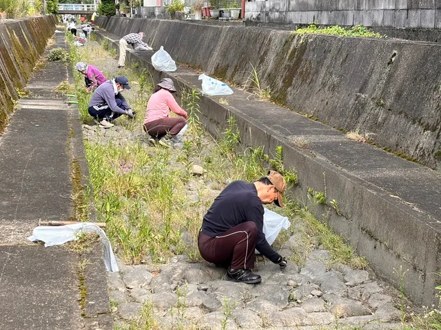 岐阜市鷺山校区ごみゼロ運動2